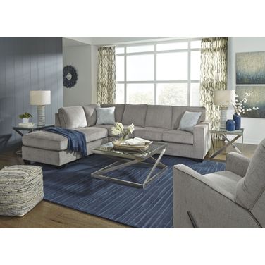 Altari 2-Piece LAF Sectional In Alloy