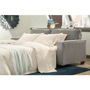 Altari Queen Sofa Sleeper In Alloy