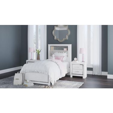 Altyra White Youth Panel Bedroom Set