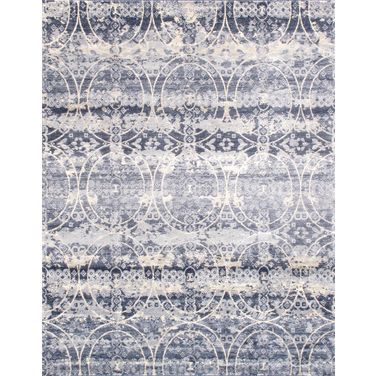 Amadeus Design Power Loom Area Rug- 5' x 7' In Blue