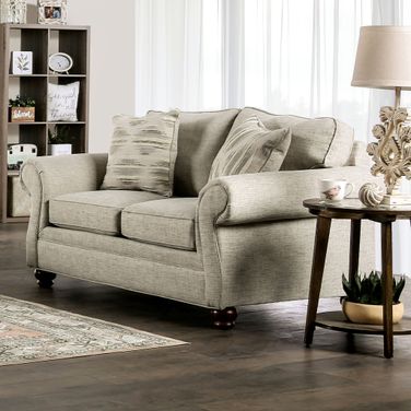 Amaya Loveseat In Cream
