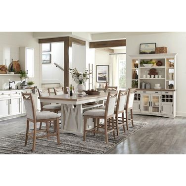Americana Modern Island Counter Height Set
