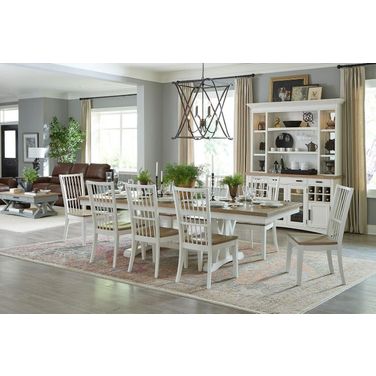 Americana Modern Trestle Dining Room Set