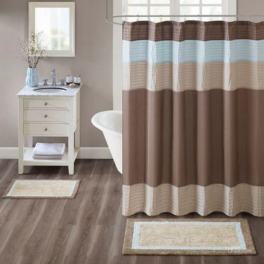 Amherst Cotton Tufted Bath Rug In Blue