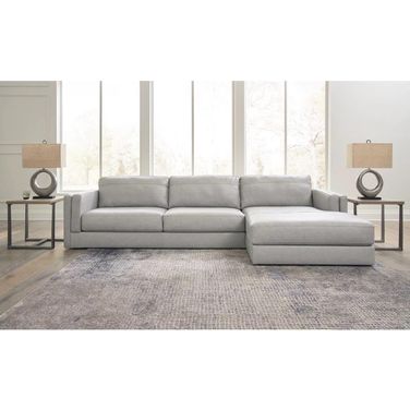 Amiata 2-Piece RAF Sectional with Chaise In Glacier