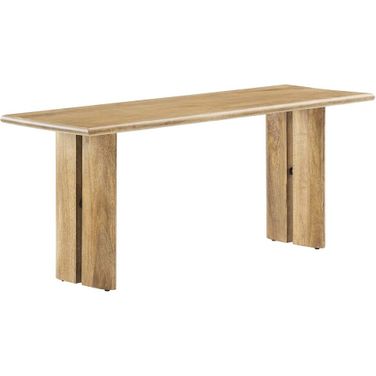 Amistad 46 Inch Wood Bench In Oak