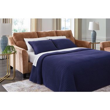 Amity Bay Queen Sofa Chaise Sleeper In Clay