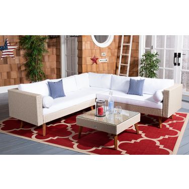 Analon Outdoor Sectional in Beige