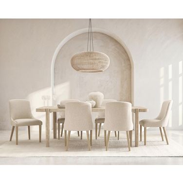 Antibes Dining Room Set In Brown