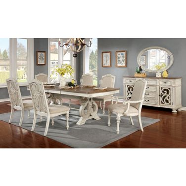 Arcadia Dining Room Set In Antique White