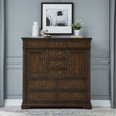 Arden Road 2 Door 10 Drawer Chest In Cherry