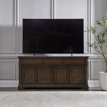 Arden Road 74 Inch TV Console In Cherry