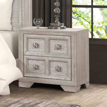 Argenthart Nightstand In Light Gray