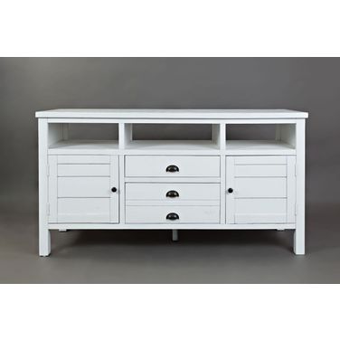 Artisan'S Craft 60 Inch Media Console TV Stand In White