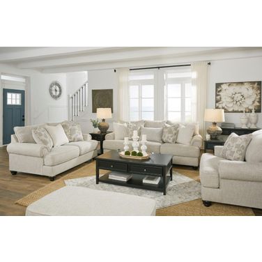 Asanti Living Room Set In Fog