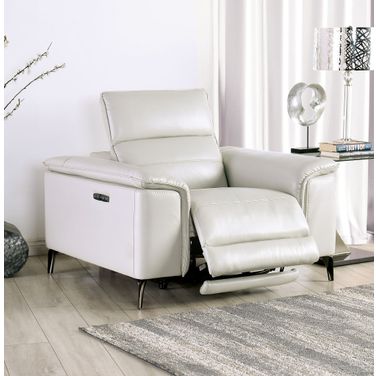 Ascona Power Recliner In Light Taupe