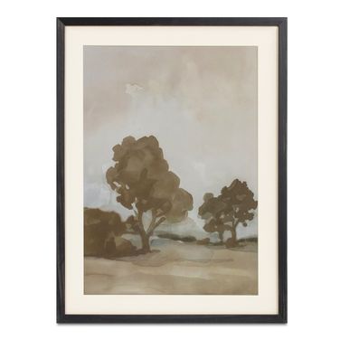 Ash Framed Print In Multicolor