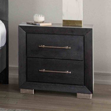 Ashbourne Nightstand In Black