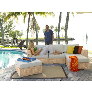 Austin 5-Piece Sectional Set In Natural