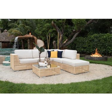 Austin 6-Piece Sectional Set In Natural