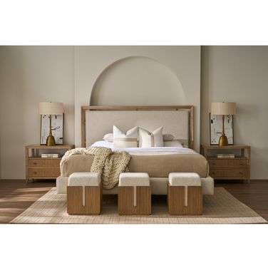 Avaline Storage Bedroom Set In Skylark