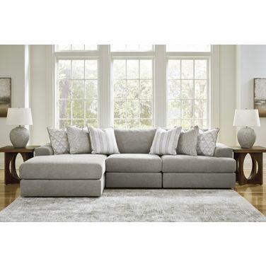 Avaliyah 3-Piece LAF Sectional With Chaise In Ash