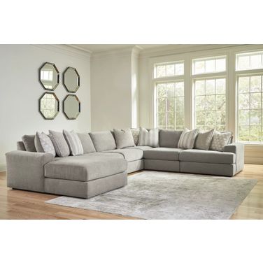Avaliyah 6-Piece LAF Sectional In Ash