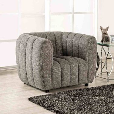 Aversa Chair In Charcoal Gray