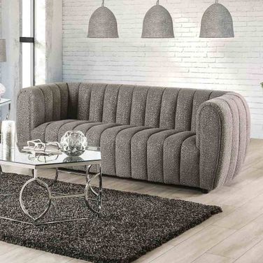 Aversa Sofa In Charcoal Gray