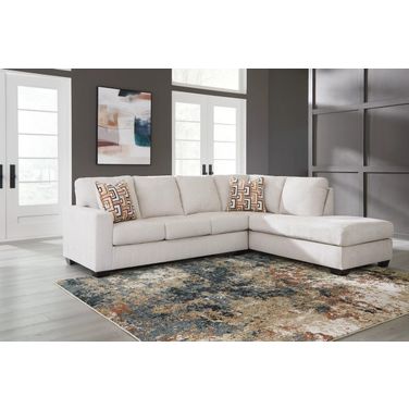 Aviemore 2-Piece Sectional With RAF Chaise In Stone