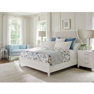 Avondale Alabaster Inverness Upholstered Panel Bedroom Set