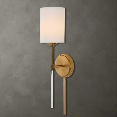 Awyr 1 Light Sconce In Brass