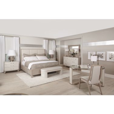 Axiom Upholstered Panel Bedroom Set