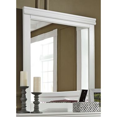 Anarasia White Bedroom Mirror