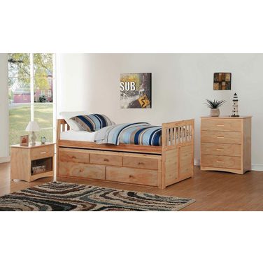 Bartly Captains Bedroom Set