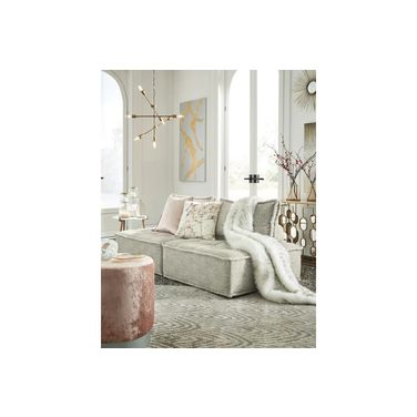 Bales Modular Loveseat In Taupe