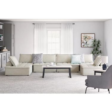 Bales 6-Piece Modular Seating In Taupe