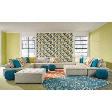 Bales 7-Piece Modular Seating In Taupe