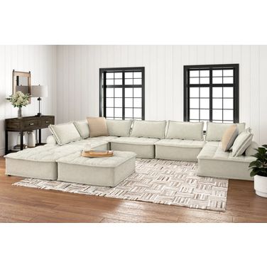 Bales 8-Piece Modular Seating In Taupe
