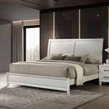 Ballard Eastern King Bed In White
