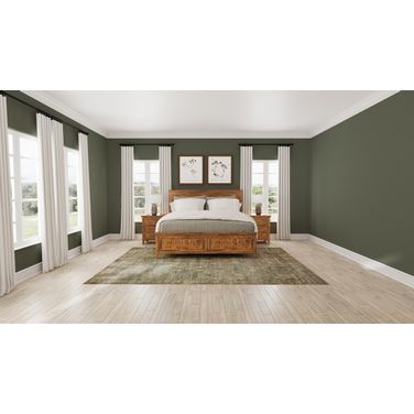 Bandalier Panel Bedroom Set In Russet