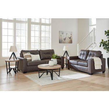 Barlin Mills Living Room Set In Umber