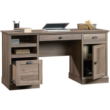 Barrister Lane Executive Desk In Salt Oak