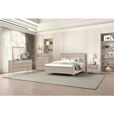 Bashford Bedroom Set In Natural Oak