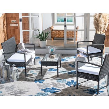 Bassey 4 Piece Living Set