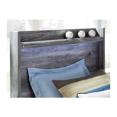 Baystorm Gray Twin Panel Headboard Only