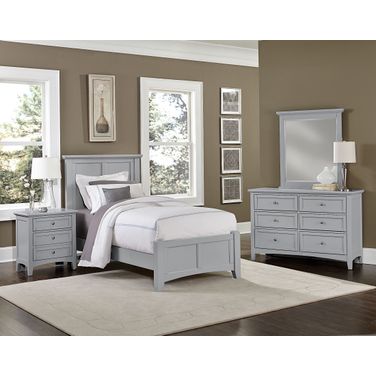 Bonanza Gray Youth Mansion Bedroom Set