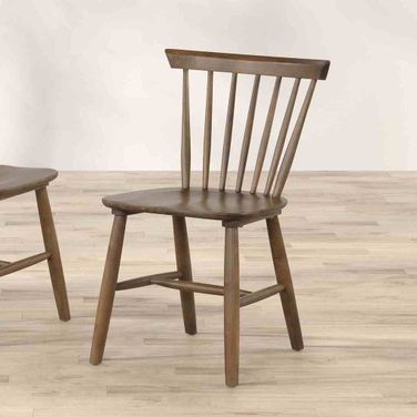 Beale Side Chair Set of 2 In Walnut