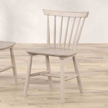 Beale Side Chair Set of 2 In White Oak
