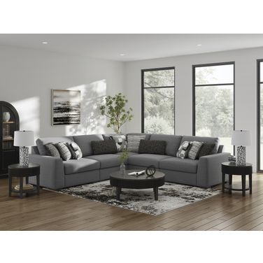 Bealton 5-Piece Sectional In Salt and Pepper